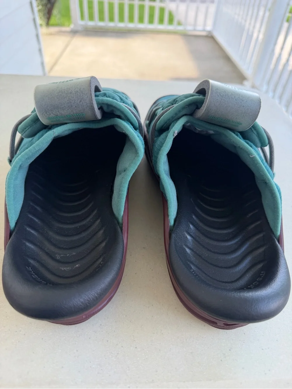 Nike Offline 3.0 Men 10 Mule Slippers Dark Teal Green-Bicoastal-BlackDJ5226-300
